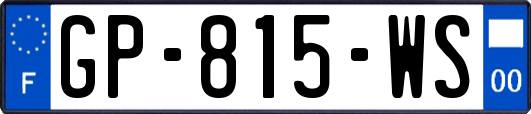 GP-815-WS