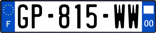 GP-815-WW