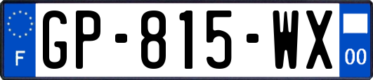 GP-815-WX