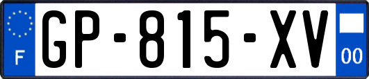 GP-815-XV