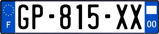 GP-815-XX