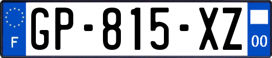 GP-815-XZ