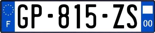 GP-815-ZS
