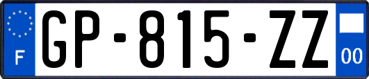GP-815-ZZ