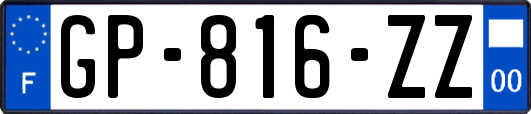 GP-816-ZZ