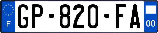 GP-820-FA