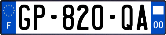 GP-820-QA