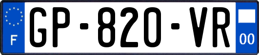 GP-820-VR