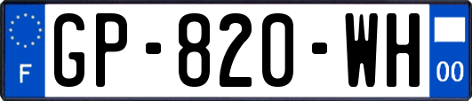 GP-820-WH
