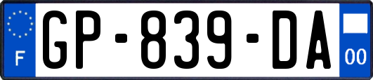 GP-839-DA