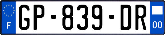 GP-839-DR