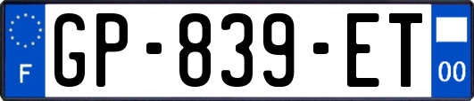 GP-839-ET