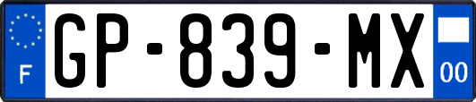 GP-839-MX