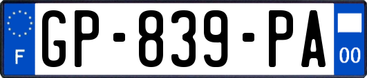 GP-839-PA