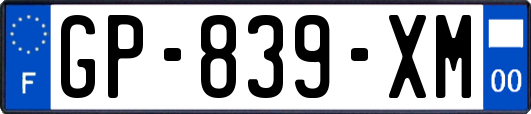 GP-839-XM