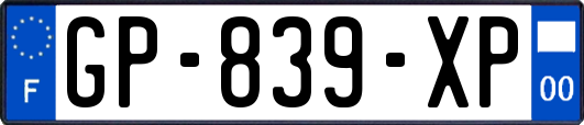 GP-839-XP