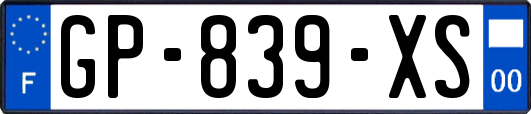 GP-839-XS