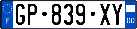 GP-839-XY