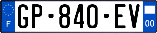 GP-840-EV