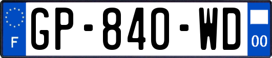 GP-840-WD