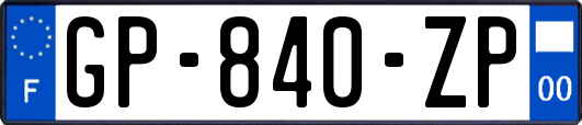 GP-840-ZP
