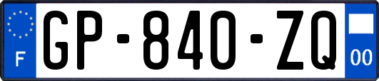 GP-840-ZQ