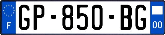 GP-850-BG