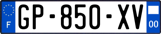 GP-850-XV