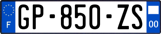GP-850-ZS