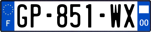 GP-851-WX