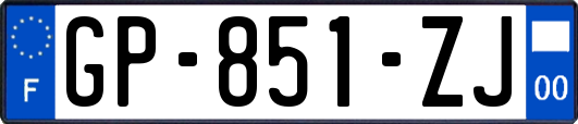 GP-851-ZJ