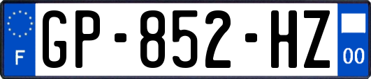 GP-852-HZ