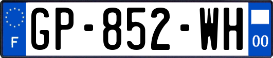 GP-852-WH