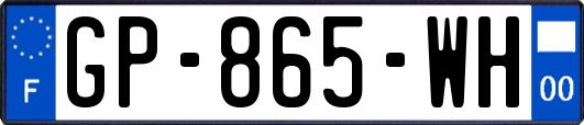 GP-865-WH