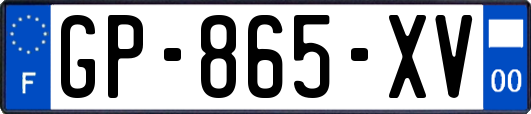 GP-865-XV