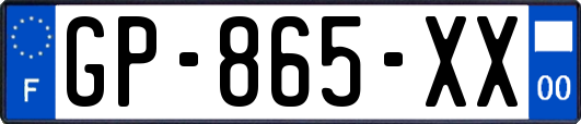 GP-865-XX