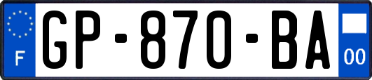 GP-870-BA