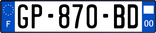 GP-870-BD
