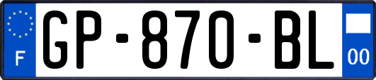 GP-870-BL