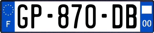 GP-870-DB