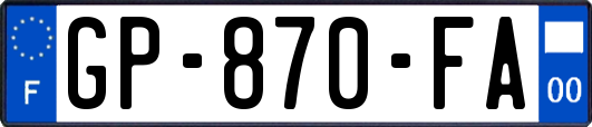 GP-870-FA