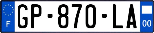 GP-870-LA