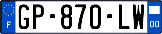 GP-870-LW