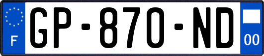 GP-870-ND