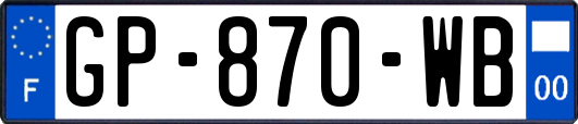 GP-870-WB
