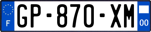 GP-870-XM