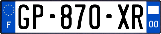 GP-870-XR