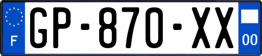 GP-870-XX