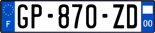 GP-870-ZD