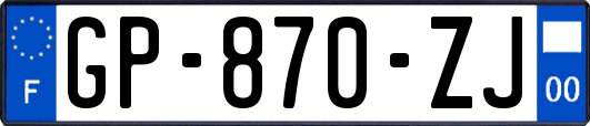GP-870-ZJ